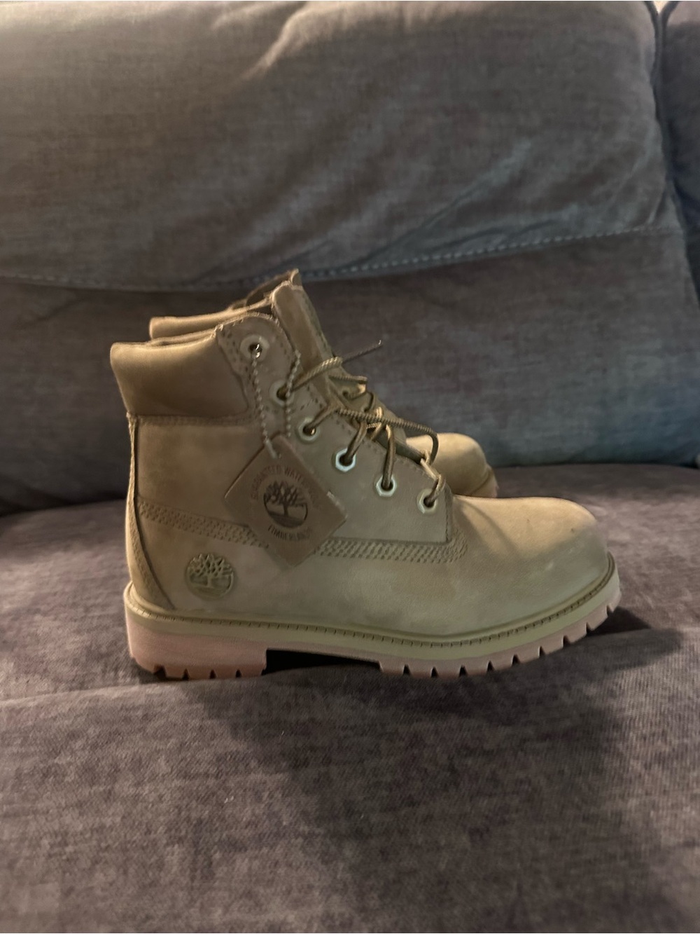 Timberland Classic Wheat Nubuck Lace-Up Boots